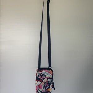 Vera Bradley Factory Style Mini RFID Cellphone Crossbody Bag Mod